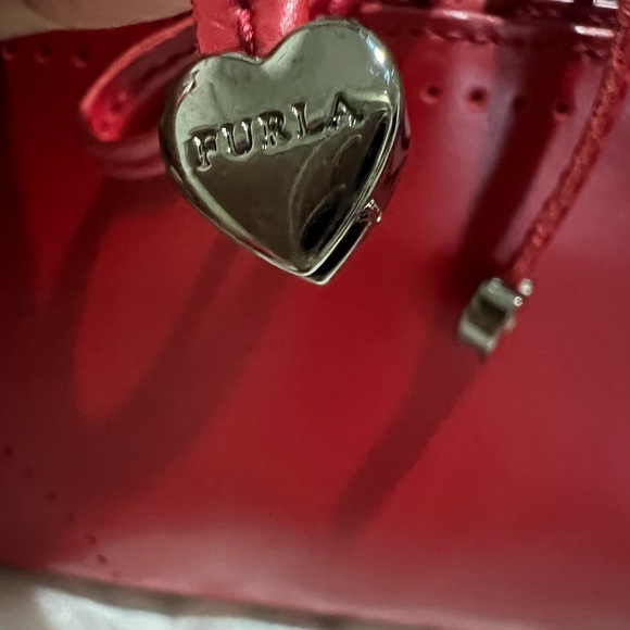 Furla Red Leather shoulder Bag - Picture 5 of 15